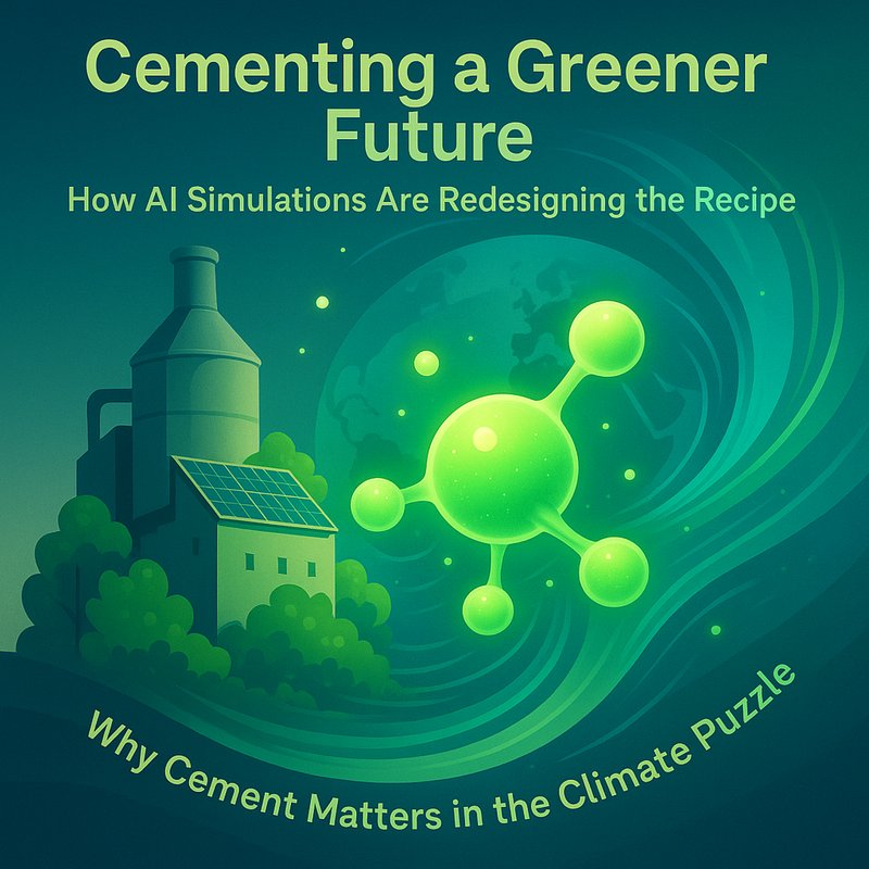 Cementing a Greener Future: How AI Simulations Are Redesigning the Recipe