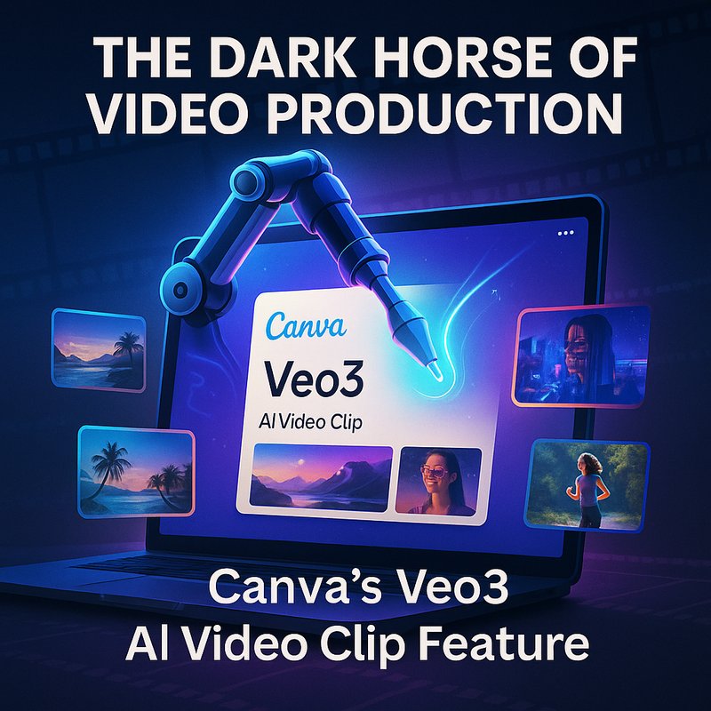 The Dark Horse of Video Production: Canva’s Veo3 AI Video Clip Feature