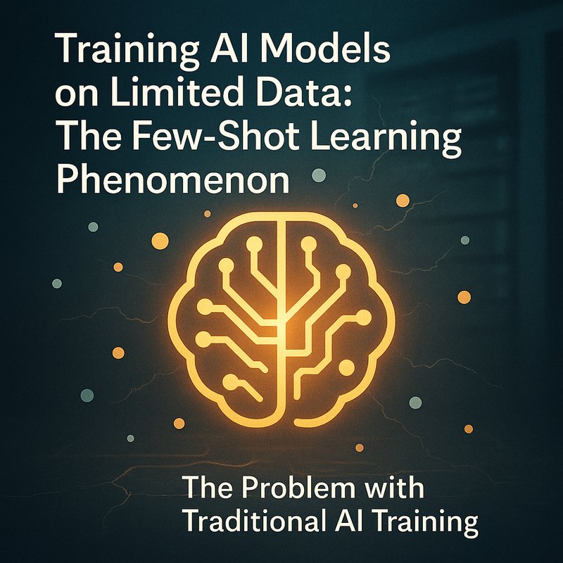 Training AI Models on Limited Data: The Few-Shot Learning Phenomenon