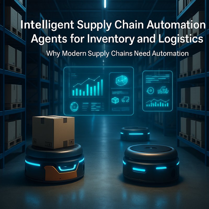 Intelligent Supply Chain Automation Agents for Inventory and Logistics