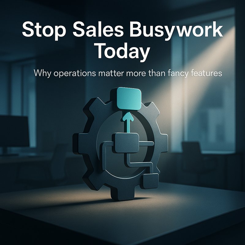 Stop Sales Busywork Today