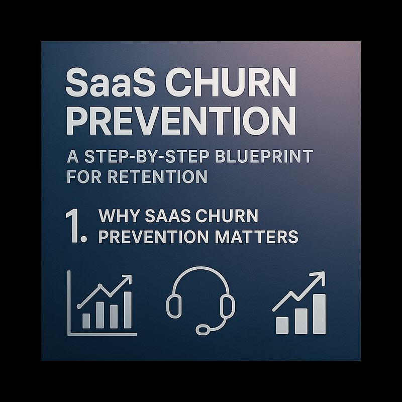 SaaS Churn Prevention: A Step‑by‑Step Blueprint for Retention