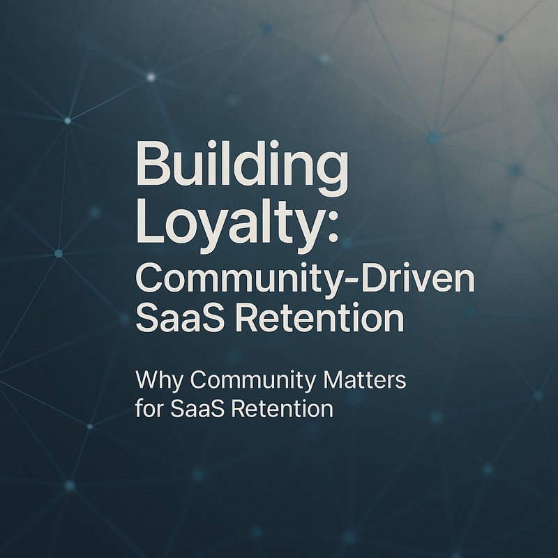 Building Loyalty: Community‑Driven SaaS Retention