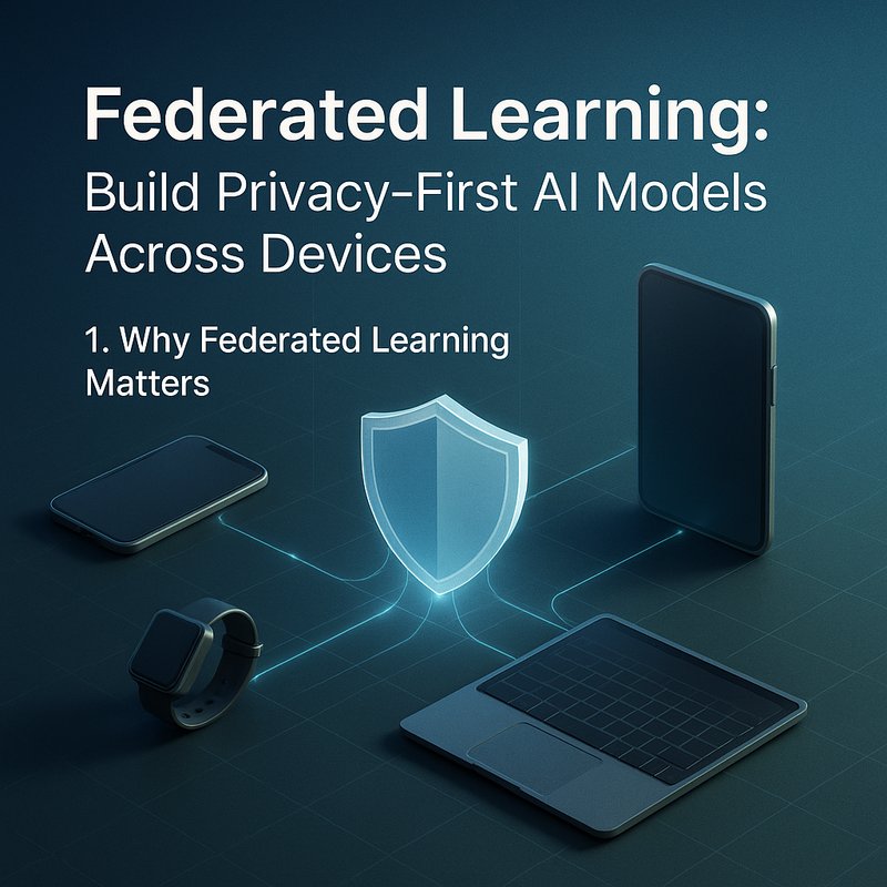 Federated Learning: Build Privacy‑First AI Models Across Devices