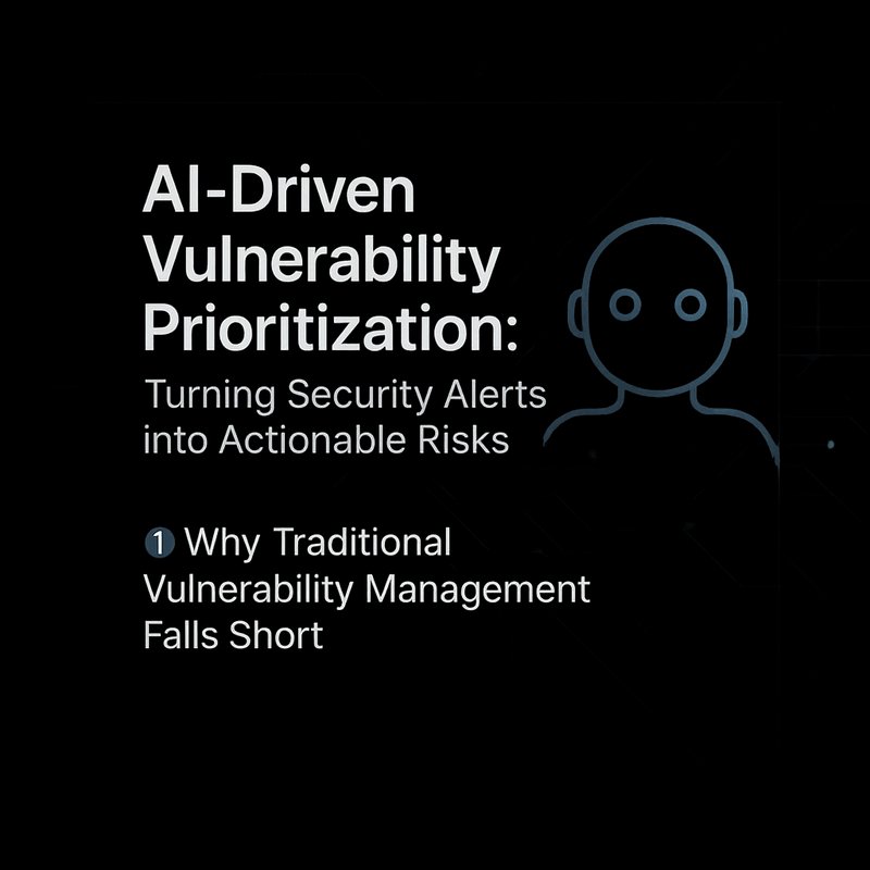 AI-Driven Vulnerability Prioritization in action