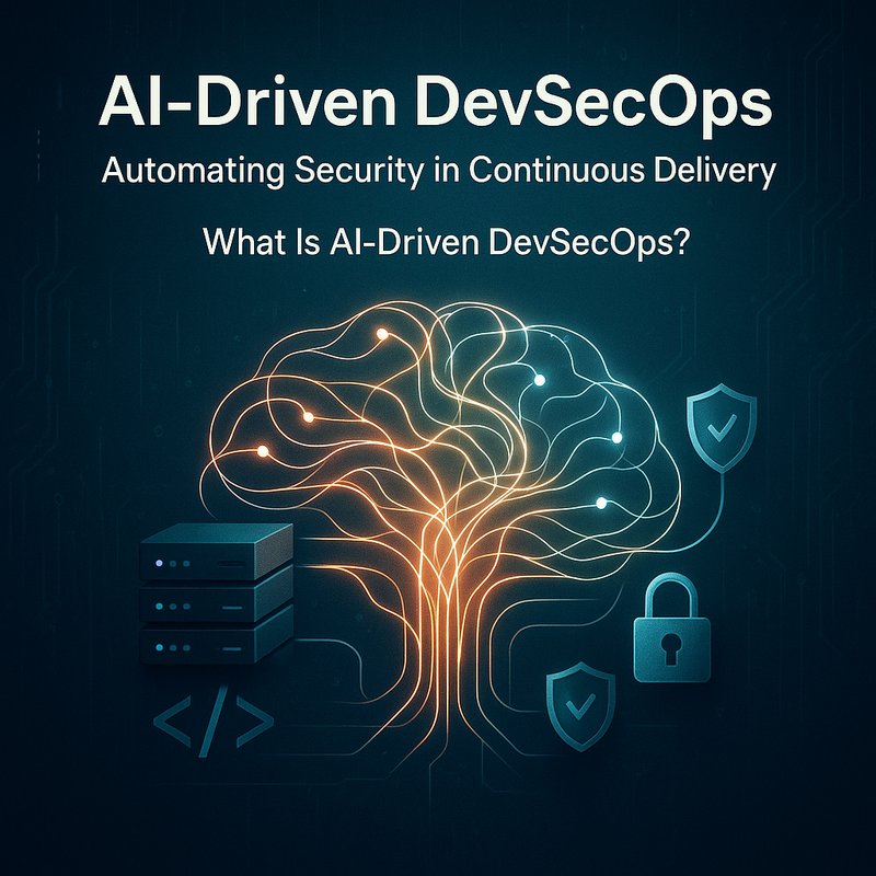 AI‑Driven DevSecOps security workflow diagram