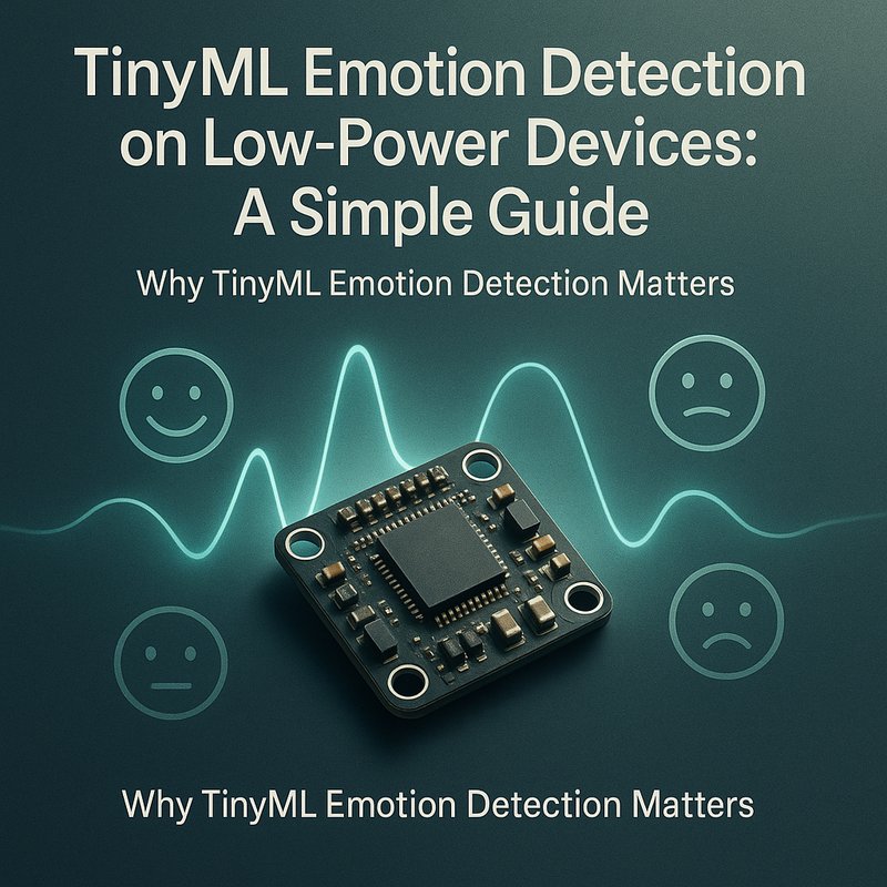tinyml emotion detection on low‑power device