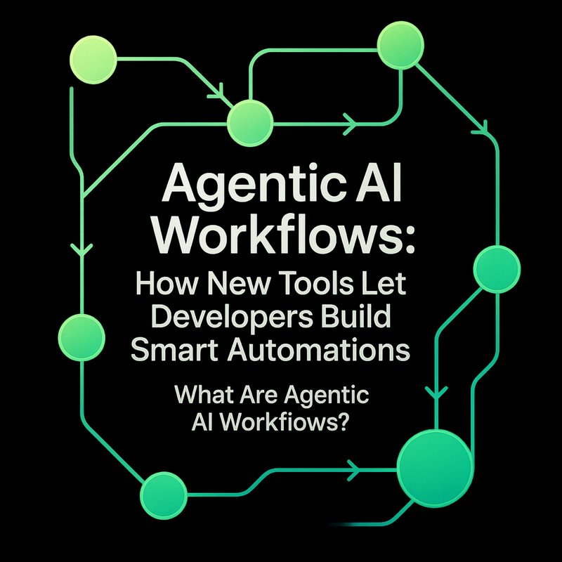 Agentic AI workflows illustrate smart automation in software development