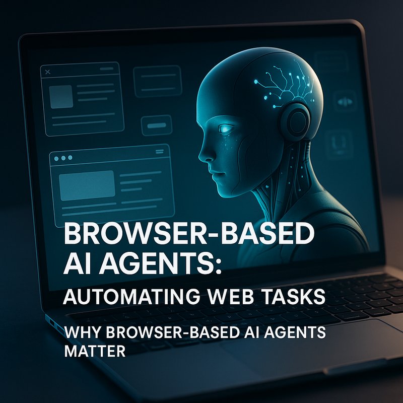 browser based AI agents screenshot illustrating automation across multiple tools