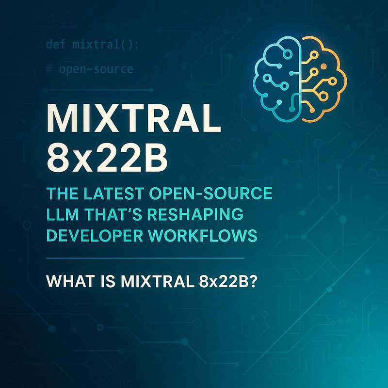 Mixtral 8x22B open‑source language model with code generation capabilities