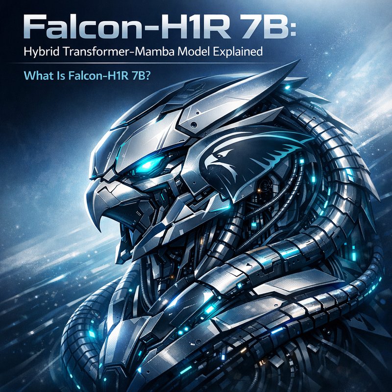Falcon‑H1R 7B architecture diagram