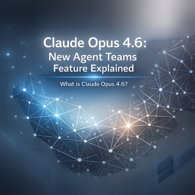 Claude Opus 4.6 AI model interface showing agent teams