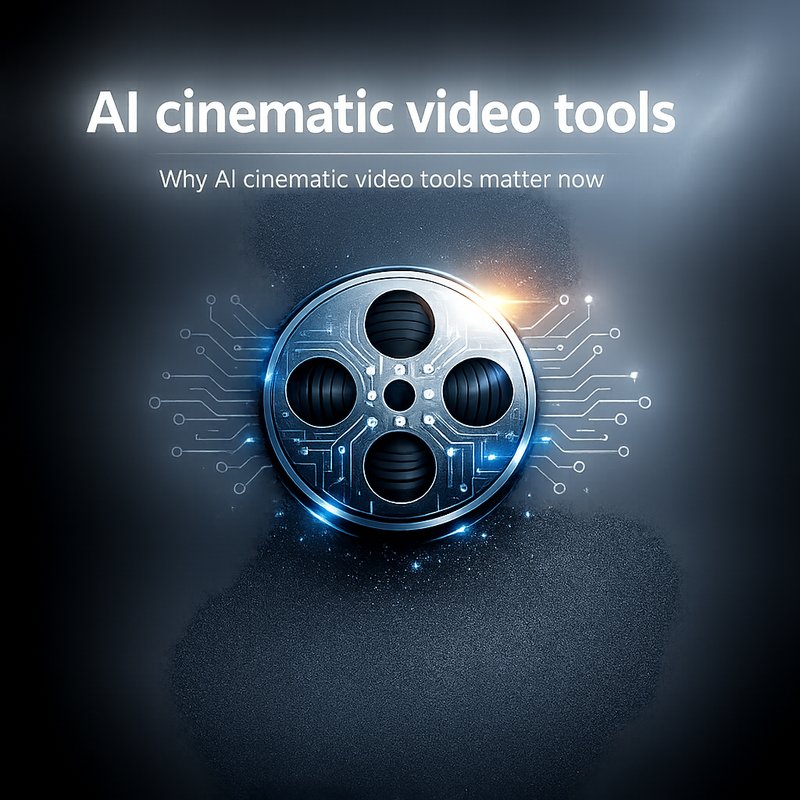 AI cinematic video tools sample frame with camera move and sound sync