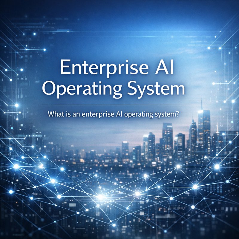 enterprise ai operating system overview image with context layer and model routing