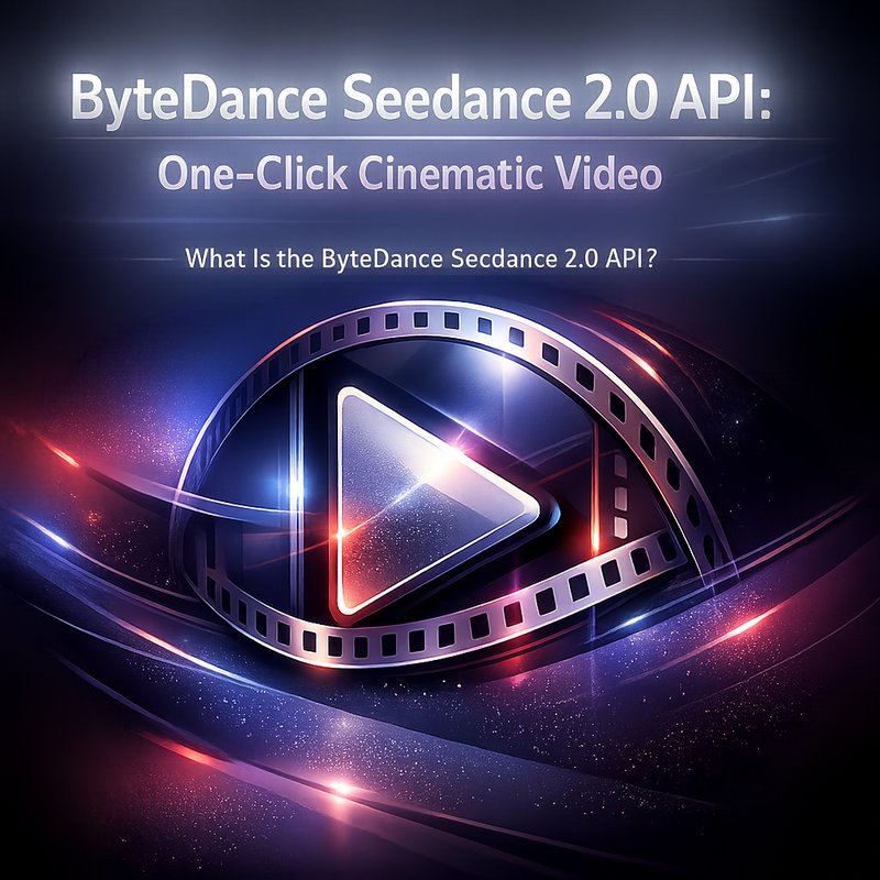 ByteDance Seedance 2.0 API cinematic video creation