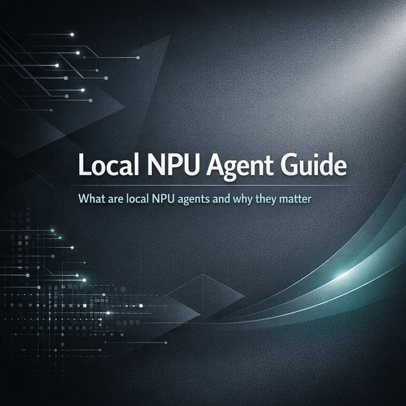 local NPU agents quick diagram and notes