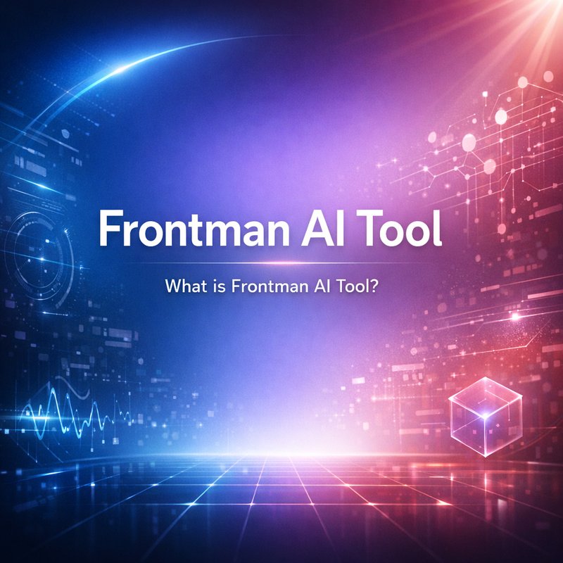 Frontman AI tool screenshot showing integration with web app