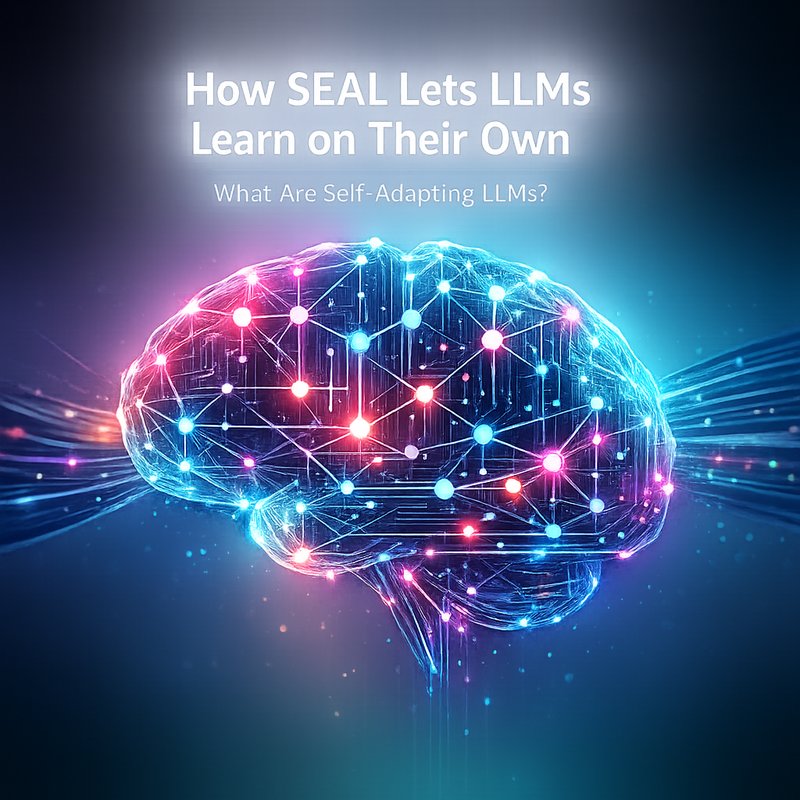 Self‑adapting LLMs learning on their own
