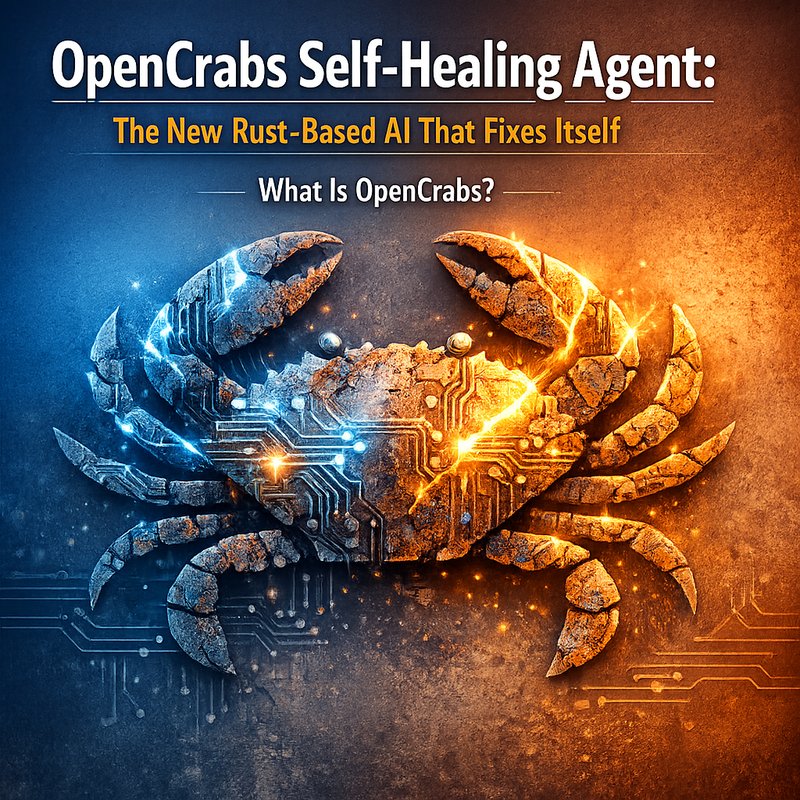 OpenCrabs self‑healing agent with video vision and auto‑JSON repair