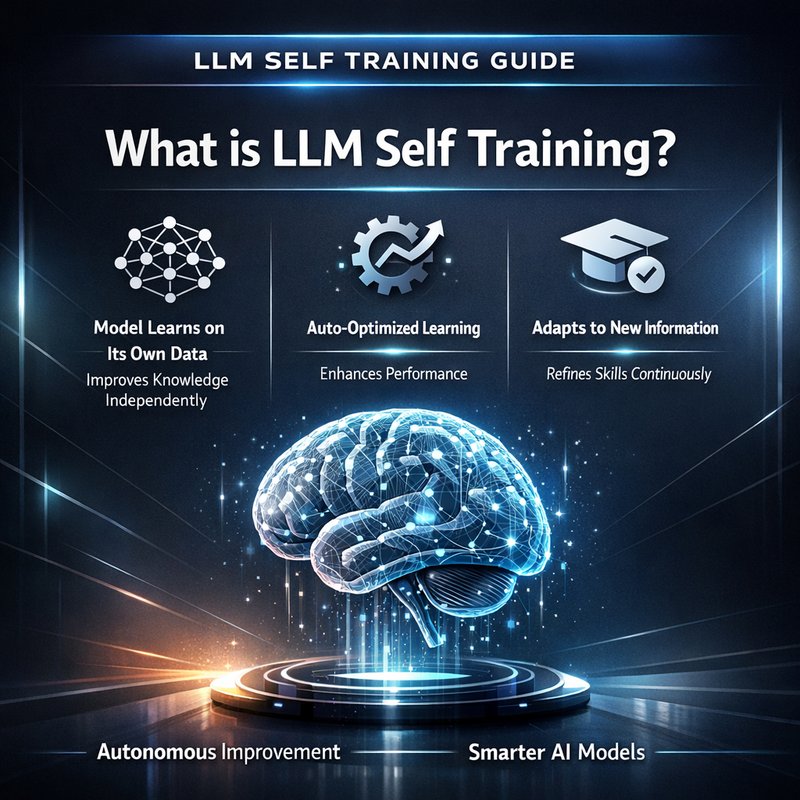 llm self training guide image showing embedding and memory steps