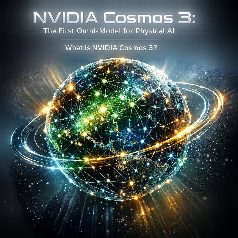 NVIDIA Cosmos 3: The First Omni-Model for Physical AI