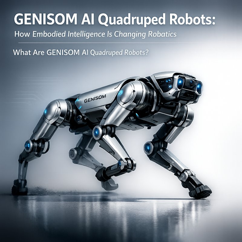 GENISOM AI Quadruped Robots: How Embodied Intelligence Is Changing Robotics