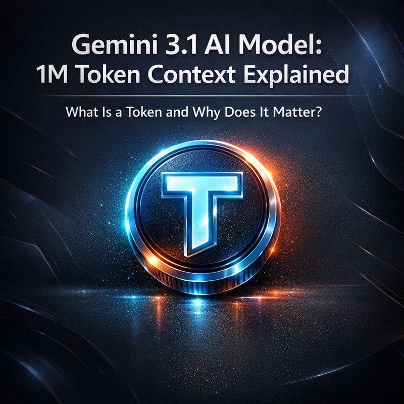 Gemini 3.1 AI Model: 1M Token Context Explained