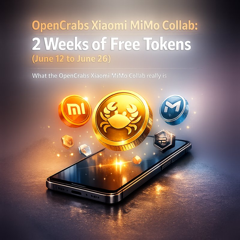 OpenCrabs Xiaomi MiMo Collab free tokens guide for MiMo-V2.5-Pro in OpenCrabs