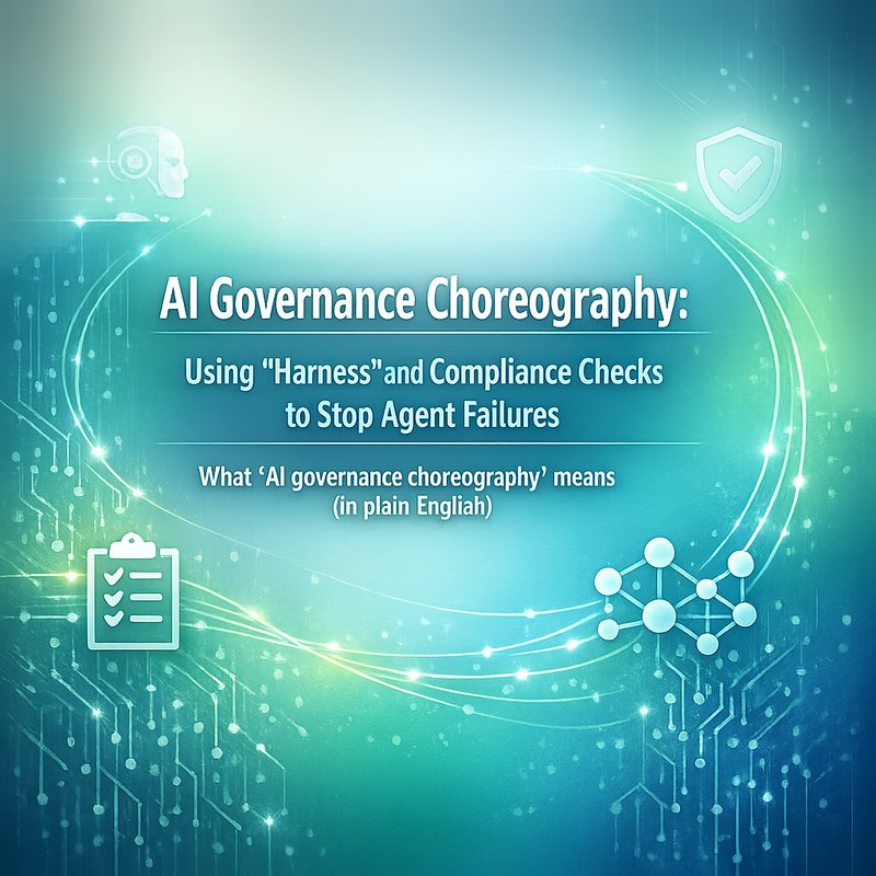 AI Governance Choreography: Using “Harness” and Compliance Checks to Stop Agent Failures