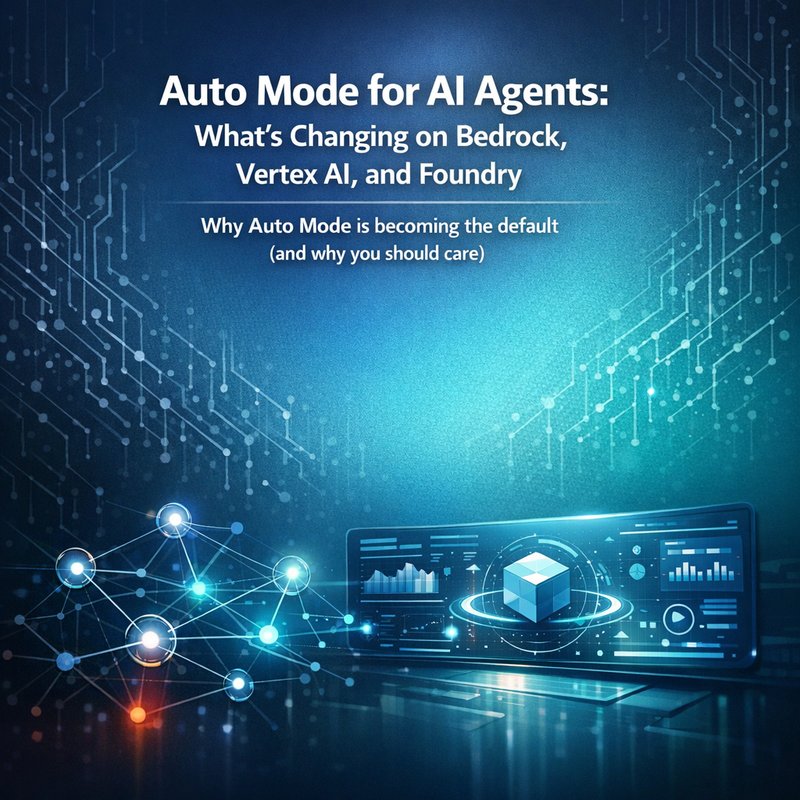 Auto Mode default behavior for AI agents on Bedrock Vertex AI and Foundry