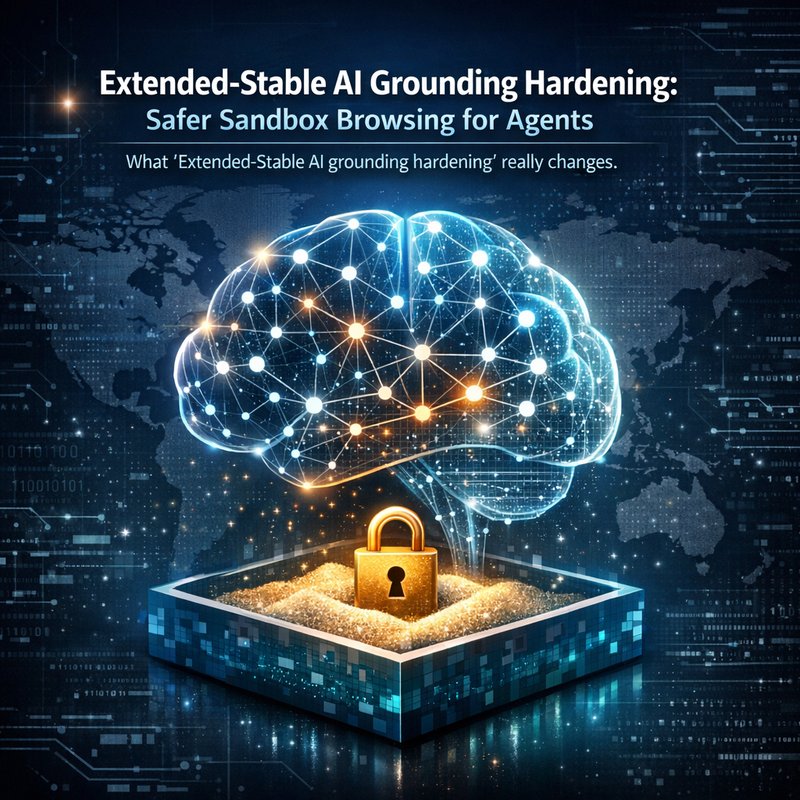 Extended-Stable AI grounding hardening sandbox routes custom browser origins safer browsing