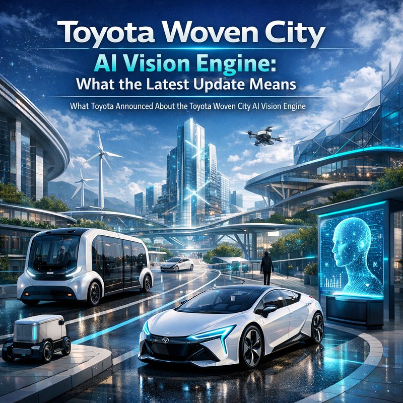 Toyota Woven City AI Vision Engine: What the Latest Update Means